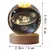 Imagem do Bola de Cristal em Vidro com Base de Madeira
