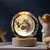 Imagem do Bola de Cristal em Vidro com Base de Madeira