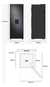 Heladera Samsung C/dispens All-around Cooling No Frost 457 L Color Black Doi - MADISON TEC