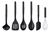 Set De Utensilios Kitchenaid Kqg492ohobe 11 Piezas Negro