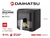 Daihatsu Freidora De Aire Ducasse Dh-5181 6l Color Negro - comprar online