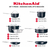 Batería Cocina Kitchenaid 80120 11 Piezas Antiadh Negro Mate - comprar online