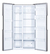 Heladera Candy Chsbso6174xwd Sbs 529 Lts No Frost Dispenser Color Inox - MADISON TEC
