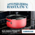 Imagen de Batería De Cocina Farberware 22320 15 Piezas Antiadhere Rojo