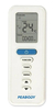 Caloventor Vitro Curvo Peabody 2000w Cv20 Remoto Digital