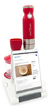 Licuadora De Mano Mixer Peabody Smartchef Pe-lma327r 800w Color Rojo