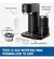 Cafetera Oster Latte 4 En 1 Con Espumador Bvstdc02b 1 Color Negro - MADISON TEC