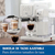 Cafetera Espresso Oster Primalatte Touch 3en1 Cápsulas Monod Color Blanco - MADISON TEC