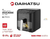 Daihatsu Freidora De Aire Ducasse Dh-5181 6l Negro