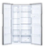 Heladera Candy Chsbso6174xwd Sbs 529lts Side By Side Acero - MADISON TEC