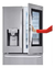 Heladera LG Gm78sxs Instaview Inverter 837lts French Cuota