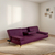 Futon Cama Tizi Deco Archi Tela Posavasos Importados Df300 - MADISON TEC