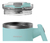 Vaso Térmico Mug Peabody Pe-mg1200 1200 Ml Doble Tapa Color Celeste - tienda online