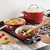 Batería Cocina Kitchenaid 84845 Antiadherente 10 Piezas Rojo - tienda online