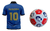 Imagen de Combo Diego Maradona Oficial Pelota Y Camiseta Regalo Dm10