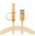 Cable Wayra Cargador Lx01 Ios Android Dual Micro Usb Lightin - comprar online
