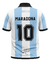 Combo Diego Maradona Oficial Pelota Y Camiseta Dm10 Oferton en internet