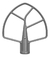 Accesorio Para Batidora Kitchenaid Lksmblsf Batidor Plano
