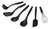 Set De Utensilios Kitchenaid Kqg469bxobg 6 Piezas Negro
