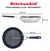 Sartén Kitchenaid 71019 Antiadherente 20cm Acero Inox Inducc en internet