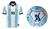 Combo Maradona Oficial Camiseta Y Pelota Diego Dm10 Cuota - comprar online