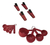 Set De Utensilios Kitchenaid Kqg494bxerg 20 Piezas Rojo - comprar online