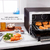 Kitchenaid Horno Electrico Rkco224rbm 21l Conveccion Air Fry - tienda online