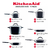 Batería Cocina Kitchenaid 84800 10 Piezas Antiadherente Negr - MADISON TEC