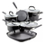 Batería Cocina Kitchenaid 84800 10 Piezas Antiadherente Negr - comprar online