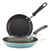 Set 2 Sartenes Farberware 22330 Antiadherente 21 Y 25cm Aqua