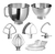 Batidora Kitchenaid Artisan 220v Ksm175p 300w 10 Vel Accesor - MADISON TEC