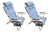 Set 2 Reposeras Silla Tortuga Beach Mochila Aluminio Cuota - comprar online