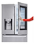 Heladera LG Gm78sxs Instaview Inverter 837lts French Cuota