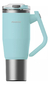 Vaso Térmico Mug Peabody Pe-mg1200b 1200 Ml 2 Tapa Celeste