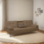 Futon Cama Tizi Deco Archi Tela Posavasos Importados Df300