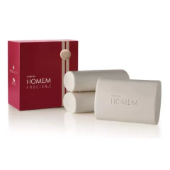 Presente Natura Homem Emocione Trio De Sabonetes 110 G Cada