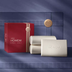 Presente Natura Homem Emocione Trio De Sabonetes 110 G Cada - comprar online