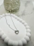 Collar corazón AQ - comprar online