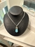 Collar Péndulo Turquesa Mini - comprar online
