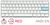 TECLADO GAMER DUCKY ONE 2 MINI PURE WHITE RGB VERSION GAMING CHERRY MX RED DOUBLE-SHOT PBT MECANICO