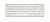 TECLADO MECANICO DUCKY ONE 3 SF TECLAS BLANCAS INTERRUPTOR ROJO INGLES PBT DOBLE DISPARO SIN COSTURAS ESTUCHE SUPERIOR BLANCO ESTUCHE INFERIOR BLANCO