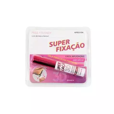 Cola para Cílios Super Fixação Miss Frandy