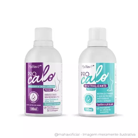 Kit Pro Calo Amolecedor de Calos e Cutículas - Mahav