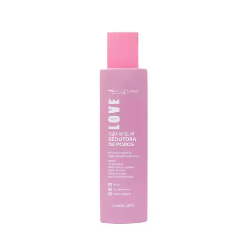 Água Micelar Redutora de Poros 290ml - Max Love