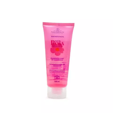 Sabonete Facial Rosa Mosqueta - Phallebeauty