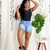 Short Jeans Feminino bermuda destroyed Jeans Premium Da moda