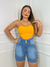 Jeans Feminino bermuda destroyed Jeans Premium Da moda na internet