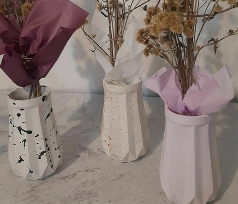 Florero Decorativo con Popurrí Aromático