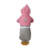 Moletom Pet Flanelado com Touca, Bolso e Gancho para Guia - Rosa e Cinza Tamanho 7 - comprar online