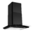 Campana extractora de cocina de pared 60 cm cristal curvo Negra | controles touch| Copenhague 60| FLINE - comprar en línea